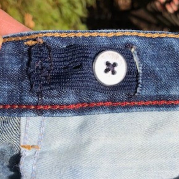 Arizona Jeans Youth Blue Slim Fit Straight Jeans Size 10 Excellent Condition - Picture 5 of 7